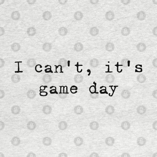 I can not, it is game day by valentinahramov